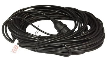20 Meters Black Piggyback Plug Main Power Extension Cord 240V 3 Pin 10A 1.5mm Cable