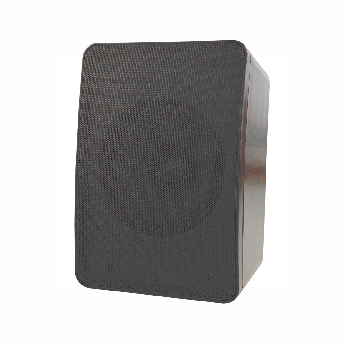 E-Lektron TRM45B 100V Mixer Amplifier Speaker Set with PA-TRON45 and 6 Black Weatherproof ELA speakers