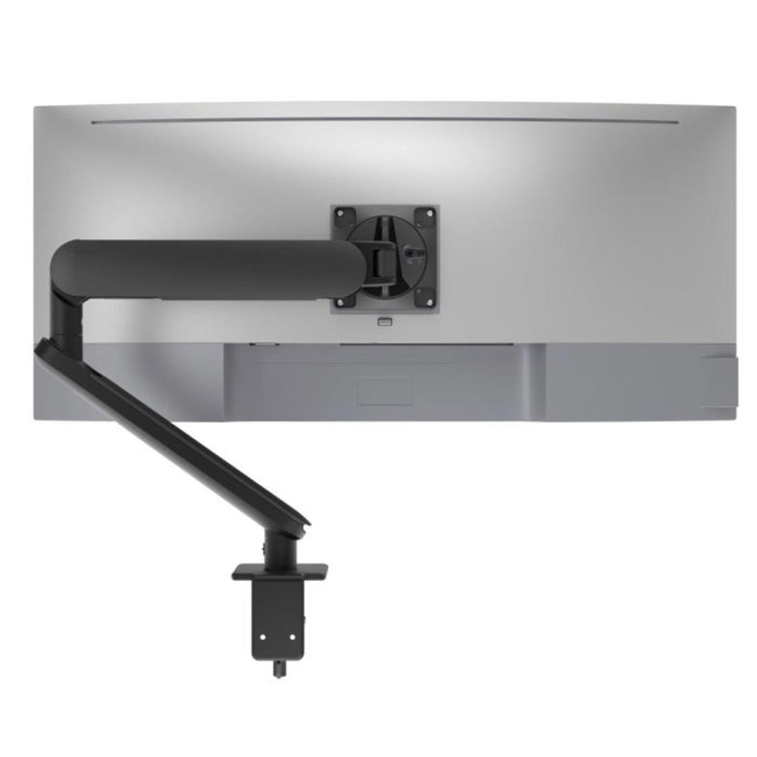 Atdec Ora High-Performance Dynamic Monitor Arm. Up to 35" screens, Max Load 8kg, F-Clamp Desk Fixing, VESA up to 100x100. Black