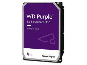 WD Purple WD64PURZ 6TB 5400RPM 256MB 3.5" Surveillance Internal Hard Drive, 3 Year Warranty