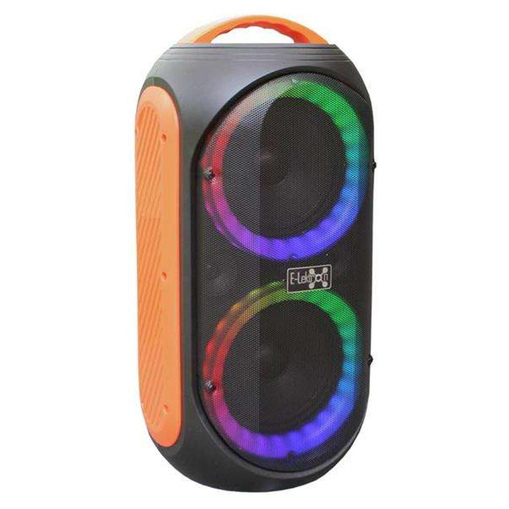 E-Lektron EL214-P Portable Bluetooth TWS Party Box with LED Light Show Wireless Mic