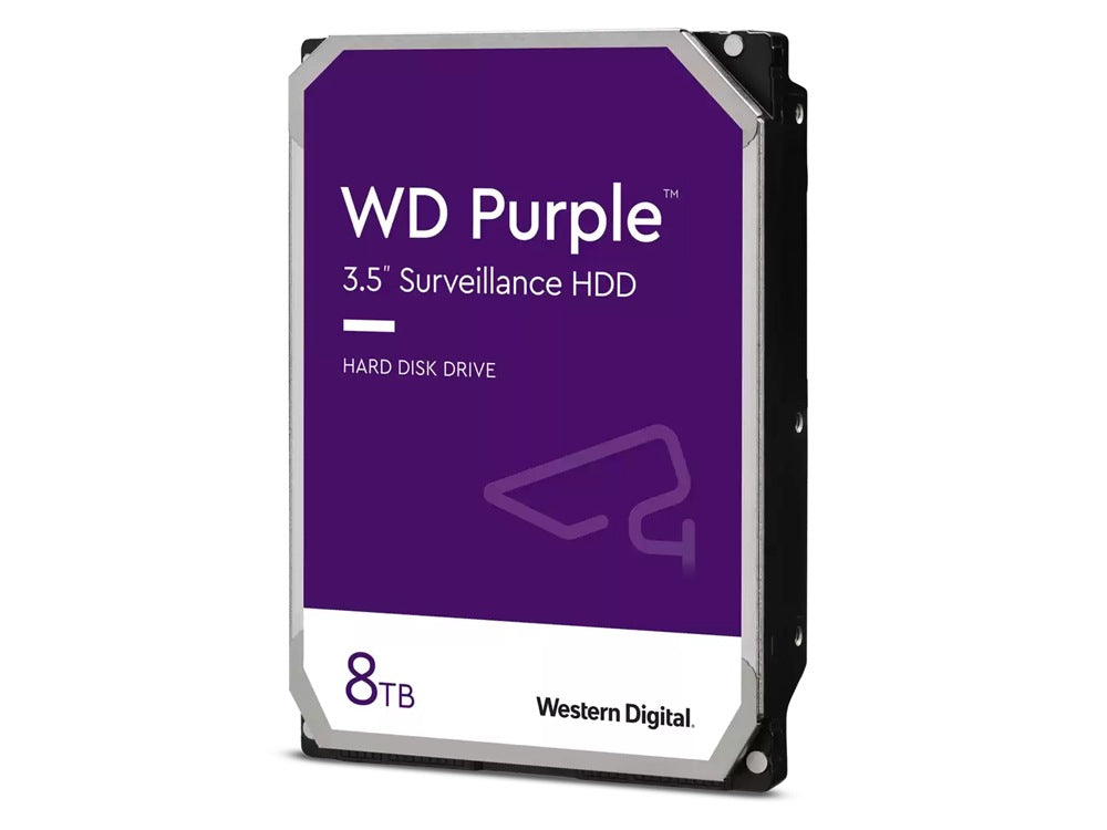 WD Purple WD85PURZ 8TB 256MB Cache 3.5" Surveillance Hard Drive