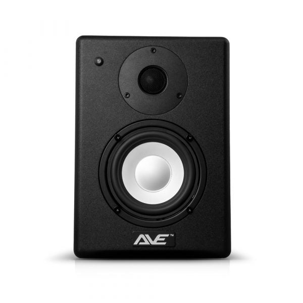 AVE Fusion 4 White Powered 4" Studio Monitor Pair