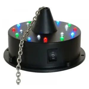 CR-Lite LED Mirror Ball Motor 1 incl. LED Lighting Sound controlled up to 3kg 12 inch mirror ball