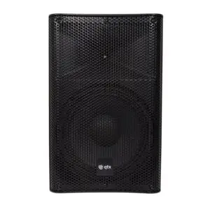 QTX Quest-12A Powerful Active PA cabinet Bluetooth FM tuner Speaker with wheels