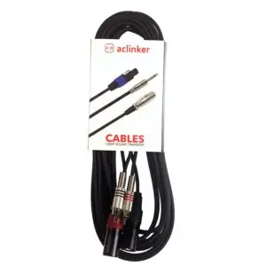 Dual RCA Male to Dual XLR Male Heavy Duty 2 XLR t0 2 RCA phono plug HiFi Stereo Audio Connection Microphone Interconnect Cable 6 meter