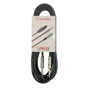Jack 6.35mm TS 1/4 Inch to 1/4 Inch Jack Audio Guitar Instrument Patch Cable for E-Piano Saxophone Bass Keyboard 6 Meters