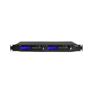Vonyx VX2USB-MKII Twin Media Player with Bluetooth