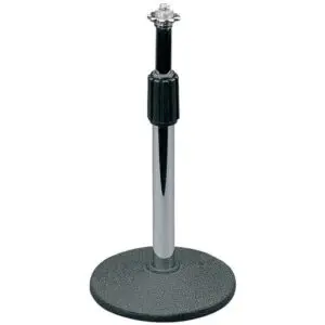 DL Telescopic Desktop Mic Stand w/ Weighted-Base