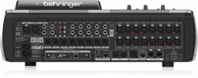 BEHRINGER X32 COMPACT DIGITAL MIXER - Image 3