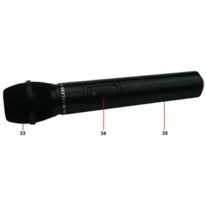 E-Lektron EL-M525.8 UHF Handheld Microphone for PA Portable Sound system