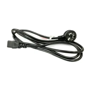 DL 1.8M IEC Right Angle Mains with C13 Black Power Cable X 1