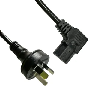 DL 1.8m IEC C13 Right Angled Plug 10A 240V Power Lead
