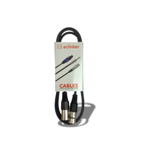 XLR Cables Heavy Duty Balanced Speaker Cable Male to Female Suitable for Microphones Speaker Systems Radio Station Stage Lighting and More