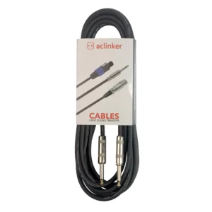 Jack 6.35mm TS 1/4 Inch to 1/4 Inch Jack Audio Guitar Instrument Patch Cable for E-Piano Saxophone Bass Keyboard 6 Meters
