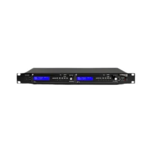 Vonyx VX2USB-MKII Twin Media Player with Bluetooth
