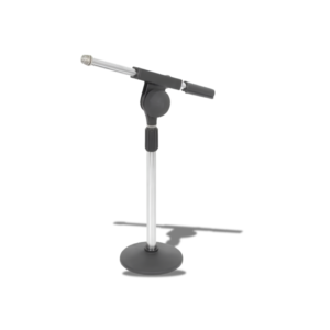 DL Desktop Microphone Stand w/ Boom & Weighted-Base