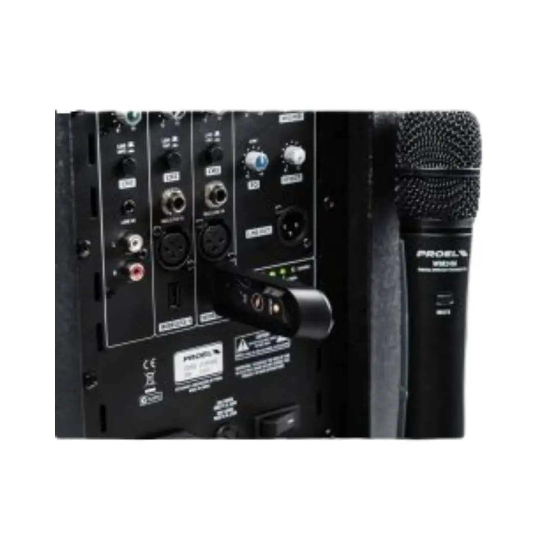 Proel V12FREE Portable All-in-One Battery-Powered 12″ Loudspeaker Sound System - Image 4