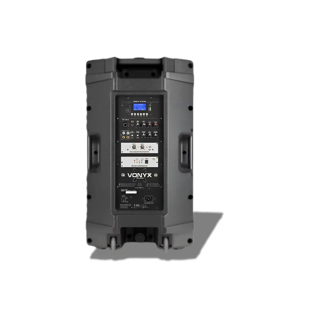 Vonyx VSA700-PA 15″ Portable PA Speaker with Wireless Mics - Image 7