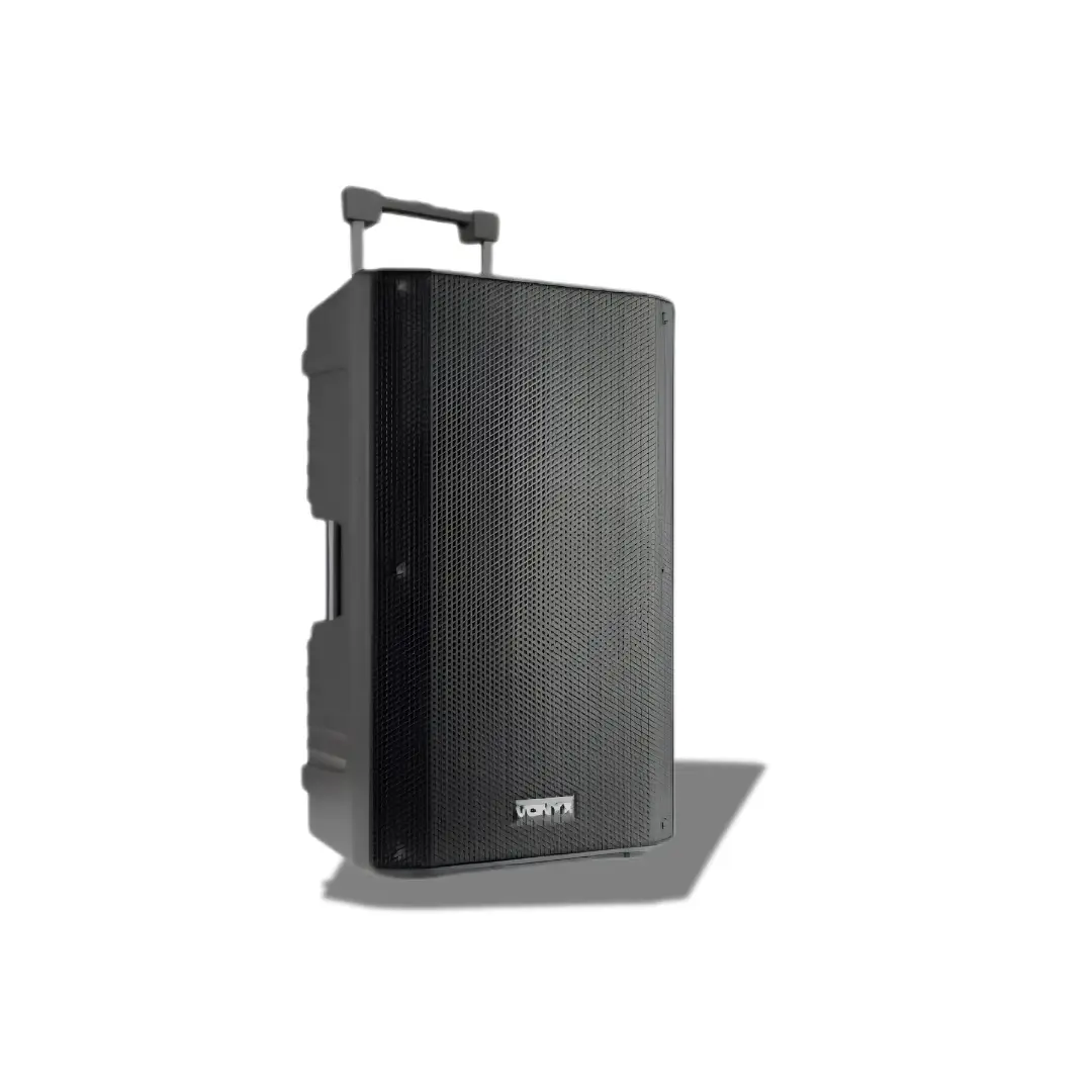 Vonyx VSA700-PA 15″ Portable PA Speaker with Wireless Mics